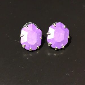 Kendra Scott Morgan Stud earrings- Purple